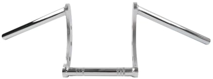 GZYF 7/8 22mm Z Bar Drag Handlebars Chrome Steel For Harley For HONDA For Cruiser Bobber Chopper Motorcycle