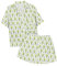 Women's Short Two-Piece Pyjamas Roller Dupes Rabbit Preppy Button Down Sleepwear Y2K Pyjamas Lapel Short Sleeve Monkey Rabbit Tiger Floral Pjs Shorts Set Leisure Suit Sleepwear Loungewear