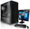 SYSTEMTREFF Office Komplett PC Set Intel Core i7-12700F 12x4.9GHz | Nvidia GT 710 2GB | 1TB M.2 NVMe | 16GB DDR4 RAM | Windows 11 | 27 TFT Monitor | Desktop Paket Computer Rechner für Büro Business
