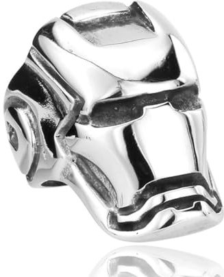Caiduoduo Herren Accessoires IronMan Schmuck Herren Titanstahl Ringe