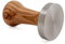 VIA CREMA Kaffee Tamper. Siebträger Tamper. Coffee Tamper Made in Italy. Kaffeemaschine Siebträger Zubehör (Olive Wood, 57)