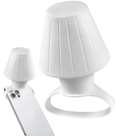 Lampenschirm für Handy-Taschenlampe, Lampenschirm für Handy - Telefon-Nachtlicht-Abdeckung - Silikon-Telefon-Nachtlicht-Abdeckung, kreativer Nachtlicht-Lampenschirm, Telefon-Zusatzbeleuchtungs-Lampens