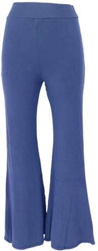 Leggings mit Schlag, Boho Schlaghose, Yogahose, lang, stretch, rot | Hohe Taille, elastischer Bund, bequemer Sitz, Stretch-Qualität, ideal für Yoga und Festivals