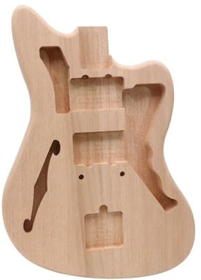 WUQIMUSC E-Gitarre Körper Ersatz für Mahagoni Bolt on Heel Jazzmaster Modell