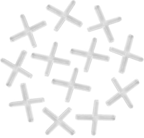 Hemobllo 1000stücke Kreuzform Fliesen Abstandshalter Pe Material Fliesen Spacer Nivellierung Werkzeug Für Keramikfliesen Kreuzfliesen Bodenzubehör Fliesenwerkzeuge