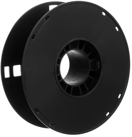VICASKY Plastic Cord Cable Storage Reel, Lightweight Durable Organizer for Camping Automatic Reel For Phone Cords Hose Electric Motor Empty Wire Spools Management and Portable Black Spool