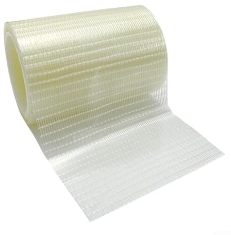 Wasserdichtes Flicken-Set mit Fiberglas-Reparaturband für Wohnmobil-Markisen, Zelte und Überdachungen im Freien (10 cm x 20 m)