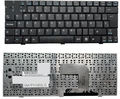 STYOZDH Tastatur für Exo B10 LN10 MP-08A76E0-F51 82R-10D002-4091 SP ES Spanien Notebook (ohne Hintergrundbeleuchtung)
