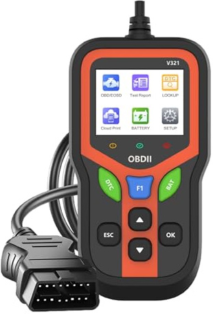ERFDZY V500 OBD2 Scanner Diagnostic Tool Car Code Reader for MG ZT/ZR/ZS 2001-2005 Engine Fault Code Check Live Data Stream