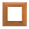 VIMAR SERIE Wandhalter – Platte 2 Modul Holz Birnbaum