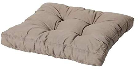 Madison Loungekissen Florance 73x73 cm Basic Sand 10 cm dick, flexibel in der Form anpassbar/Sitzkissen