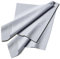 FEFI - Grand XXL Professionnel Chiffon de Nettoyage des Verres en Microfibre (35 x 35 cm) Gris Clair - pour Nettoyer Lunettes et Tous Les écrans delicates - sans Publicité Imprimé