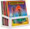Hudson Hi-Fi Support Mural de Rangement pour disques vinyles 25 Albums – Blanc nacré – 1 Paquet