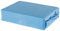 Soft Dream Spannbettlaken 80x180 cm - Premium Qualität - 100% gekämmte Baumwolle Jersey -Spannbetttuch für Kinderbett Juniorbett - OekoTex Zertifiziert - Made in EU - Blau