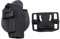 SGOYH Airsoft Taktisch Gürteltasche Concealment Draw rechte Handpaddel Holster Gürteletui für Sig Sauer p226 p228 p229 (Schwarz)
