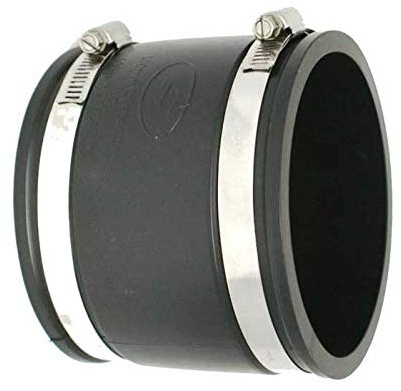 Flexible Rubber Adaptors Underground Drainage (110mm - 110mm Rubber Adaptor Plastic to Plastic)