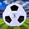 FGXY Personalisierter Fußballtrainingsball, Idealer Trainingsball für Jugendliche, Traditioneller Fußball Nr. 5, Geeignet Für Jugendliche Und Erwachsene, Farbe: Schwarz