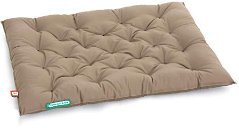 Doctor Bark Hundekissen Urban - orthopädisches Hundebett - waschbar bis 95°C - robuste Indoor - Outdoor Hundematratze - Made in Germany (XXXL - 120x100 cm, Goldbraun)