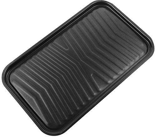 BESPORTBLE Thickened Korean Barbecue Pan Non-Stick Grill Plate Microwave Safe Tray