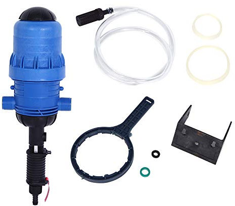 Injecteur d'engrais, Distributeur de doseur de Liquide Chimique à Eau, injecteur d'engrais, Outil de Dosage Automatique pour l'irrigation Goutte à Goutte(G1in et 0,4 à 4%)