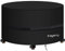 Fageny Round Garden Table Cover Waterproof Garden Furniture Covers, Hot Tub SPA Cover Tear Resistant Oxford Fabric Outdoor Patio Circular Set Cover Spa Cover for Lay Z Hot Tub, 128X71cm, Black