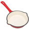 Cast Iron Frying Pan, Red Iron Enamel Double-layer Non-stick Frying Pan All-in-one Frying Pan Thickened Enamel Pan for Family Restaurant