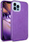MHtech Glitter Case for iPhone 13 Pro Max, Bling Sparkle Shockproof Cute Sparkly Case Cover for Women and Girls. Protective Case for iPhone 13 Pro Max (Purple)