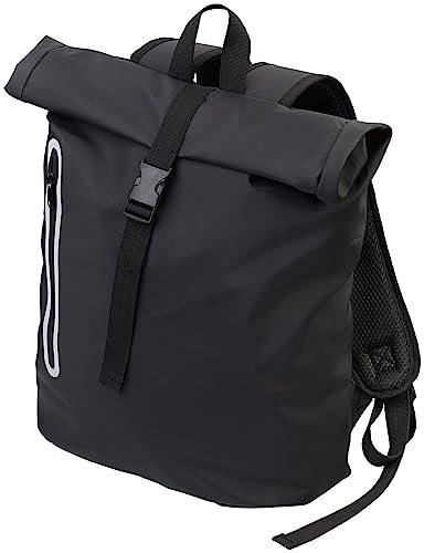 Xcase Rollrucksack: Rolltop-Rucksack mit gepolstertem Laptop-Fach, wasserfest, 19 l (Notebooktasche, Reiserucksack, Tablet Tasche)