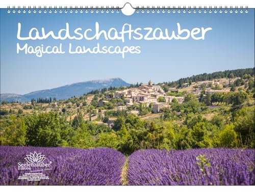 Landschaftszauber DIN A3 Immerwährender Kalender Landschaften und ferne Länder - Seelenzauber