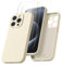 JZG Cover per iPhone 15 pro Silicone 6.1 Pollici, con 2 Pellicola Vetro Temperato, protezione a 4 strati, resistente agli urti, antigraffio, custodia in silicone liquido(Talpa)