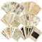 180 Blätter 14x20cm Scrapbook Papier, Vintage Dekopapier Bastelpapier Journal Zubehör für DIY Kunst Kalender Notizbuch Tagebuch Journaling und Handwerk (Vintage)