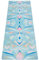 Yoga Design Lab Combo Yogamatte | rutschfest, Matte/Handtuch, Guter Halt bei viel Schweiß, Naturkautschuk | mit Tragegurt (Butterfly Glow, 5.5mm)