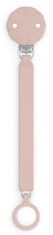 Suavinex, Attache Tétine en Silicone, Attache-Sucette avec Ruban Plat et Souple, pour Bébés +0 Mois, Clip avec Plaque en Soft-Silicone, pour la Sucette Wonder, Mauve