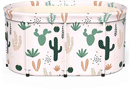 Tragbare faltbare Badewanne Familienbadezimmer SPA-Badewanne große Größe abnehmbarer freistehender Badeeimer für Erwachsene Unisex-Duschkabine (weiß, 100 x 77 x 56 cm)