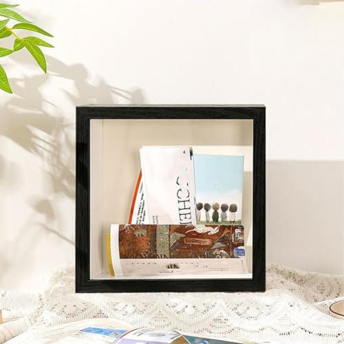 Abenteuer-Archiv-Box, Reise-Abenteuer-Archiv, Schattenbox für Erinnerungen, 20,3 - 30,5 cm, Konzert-Reiseticket, Erinnerungsbox mit Schlitz oben, Life in a Shadow Box, Reiserahmen