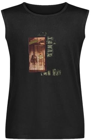 Cooper Hockey Mens T-Shirt Cotton Unisex Black Sleeveless Tee Tops 3XL