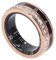 Upgrade Smart Ring, Smart Ring Fitness Tracker Ring für Männer Frauen Ti Steel Römische Ziffern Drehbares Ehering Gold für APP, für für (8)