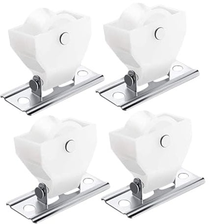 RORPOIR 4pcs Heavy Duty Curtain Pulley Cord Lock for Roman Shades Diy Kit Window Blind Hardware Parts