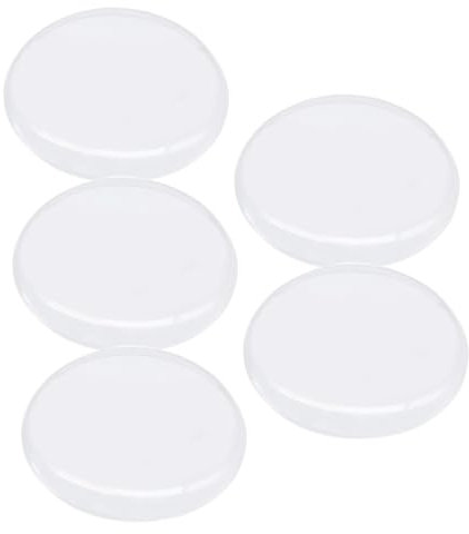 ANDRESLAD 5 Stück Klare Acryl Uhrengläser Uhrendeckel Für Uhrenreparatur Transparent Widerstandsfähig Schutzabdeckung Für Armbanduhren Täglicher Gebrauch