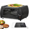 Forno Elettrico for Pizza Forno Tandoor, Fornello Elettrico Con Forno Forno for Pizza Da 15 Litri, Controllo Della Temperatura 50-400 ℃, Forno Tandoor Indiano Con Vassoio Da Forno/Griglia Da Forno