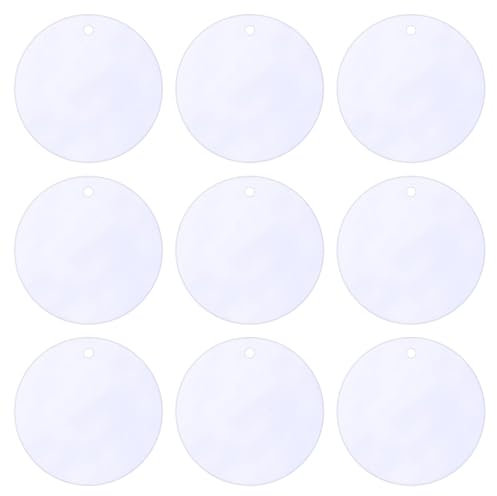 400 Stück Flache, lose Pailletten, 8 mm, runde Pailletten mit Löchern zum Selbermachen, für Hochzeiten, Feste, Partys, Kunsthandwerk, Verzierungen, einfarbig weiß