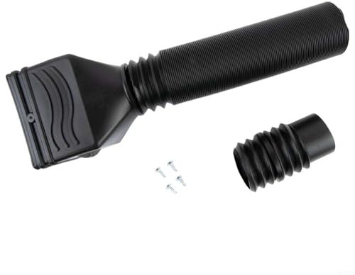 Ein Muss für den Garten. Die dynamische Teleskop-Dachrinnenverlängerung mit einer Reichweite von bis zu 59 cm (schwarz)