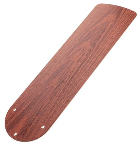 POPETPOP Aspas De Ventilador De Techo Con Veta Madera: Hojas Ventilador Techo Plástico Alta Resistencia 20,7 Pulgadas Largo - Aspas Repuesto Decorativas Fáciles