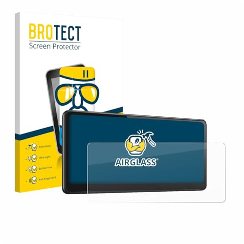 BROTECT Schutzglas für CarpodGo T3 Pro 8.9 | Transparenter Displayschutz Made in Germany Schutzfolie Panzer Folie Glas 9H Anti-Fingerprint Einfache Montage Clear