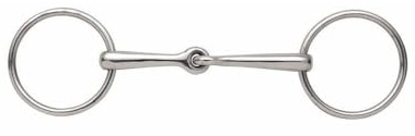 Shires Jointed Mouth Snaffle