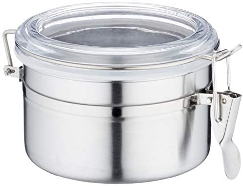 Metaltex 185310010 Vorratsdose 0.7 Liter Edelstahl