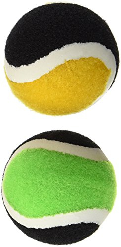 Schildkröt® Klettball-Ersatzbälle, 2 Bälle, Durchmesser 6,25cm, im Meshbag, 970049, rot, gelb