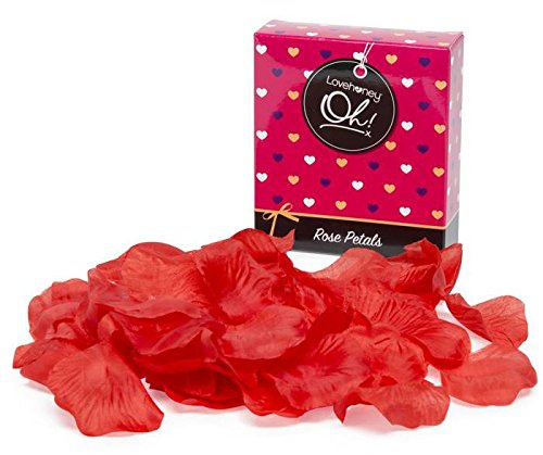 Lovehoney Oh! Reusable Romantic Red Rose Petals, Pack of 75-80