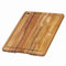 TeakHaus Marine Schneidebrett Holz mit Saftrille M | 41 x 30,5 x 2 cm | Küchenbrett Holz mit Aufhängung | Nachhaltiges, FSC-zertifiziertes Teakholz | Holzbrett Küche für Gemüse & Fleisch