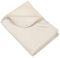 Ibena Vita Matratzenschoner 100 x 220 - atmungsaktive Baumwollauflage weiß natur ohne knistern, mit Bandeinfassung und praktischen Eckgummis, 400 g/m²